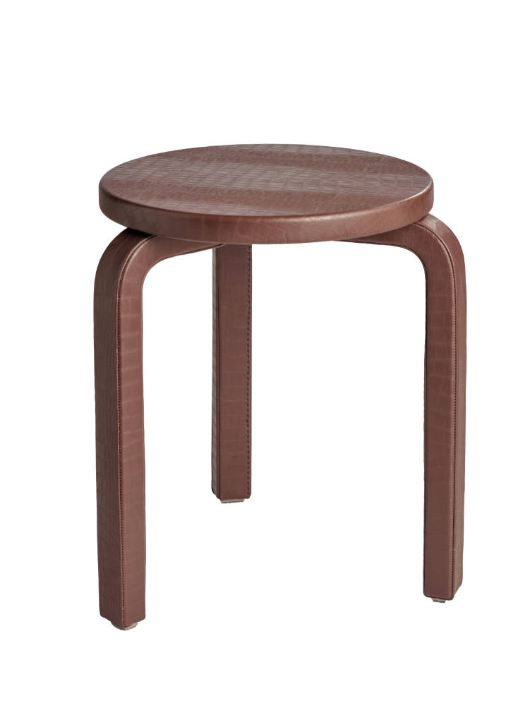 Hocker 60 Faux Croco