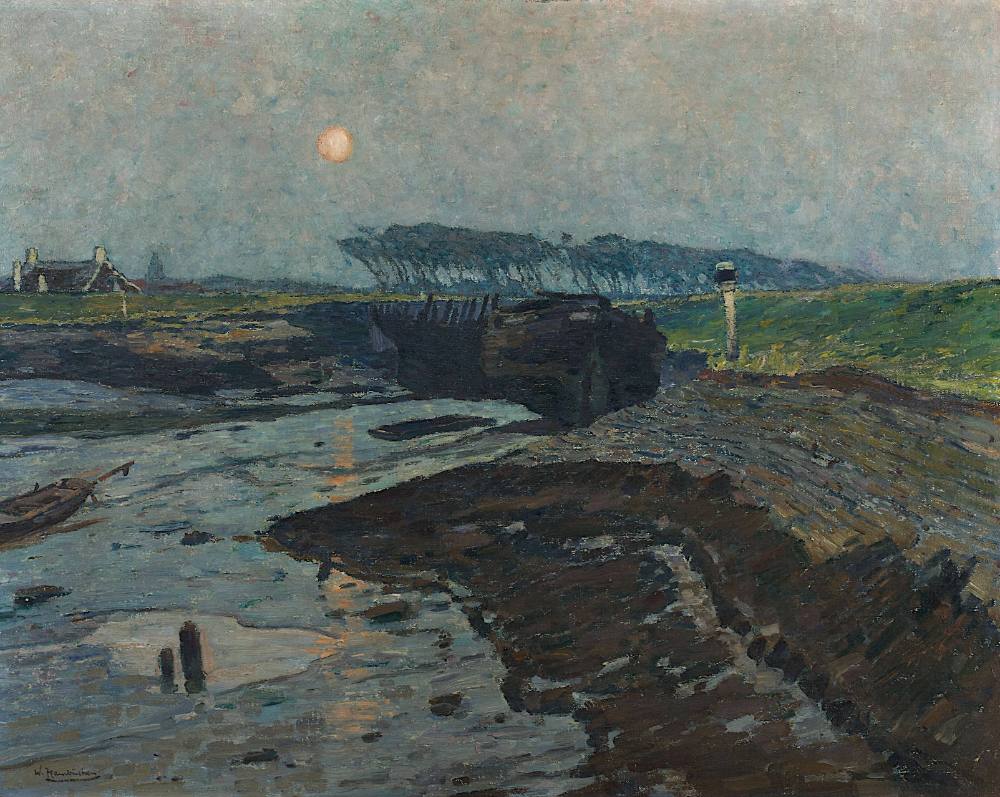 Wilhelm Hambüchen, Dämmerung, 1902-03, Kunstpalast, Düsseldorf, Inv.-Nr. M 5051