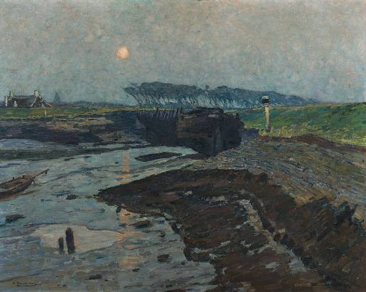Wilhelm Hambüchen, Dämmerung, 1902-03, Kunstpalast, Düsseldorf, Inv.-Nr. M 5051