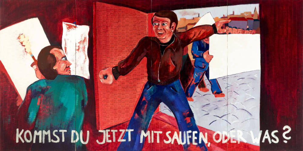 Kommst du jetzt mit Saufen, oder was?