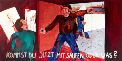 Kommst du jetzt mit Saufen, oder was?