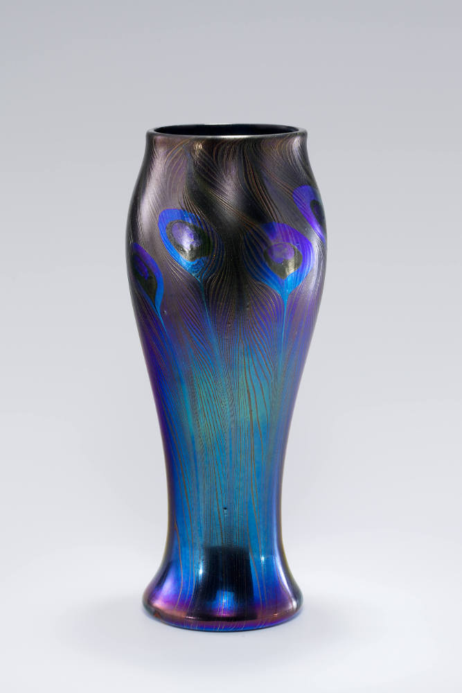Vase "Peacock-Feather"