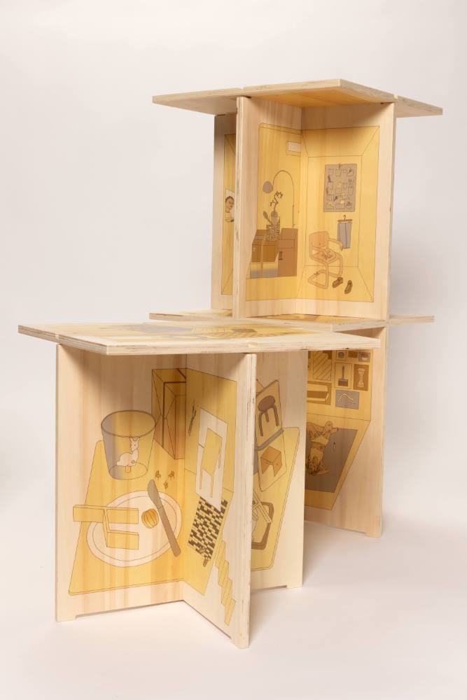 Möbelsystem „Stacking Rooms"